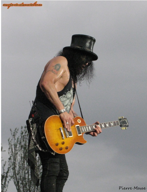 Slash à Nice 2010